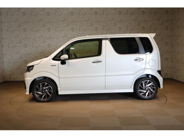 ワゴンＲカスタムＺ ハイブリッドＺＸ　クリアランスソナー　オートクルーズコントロール　レーンアシスト　衝突被害軽減システム　ＬＥＤヘッドランプ　スマートキー　アイドリングストップ　ベンチシート　ＣＶＴ　盗難防止システム　ＡＢＳ　ＥＳＣ（18枚目）