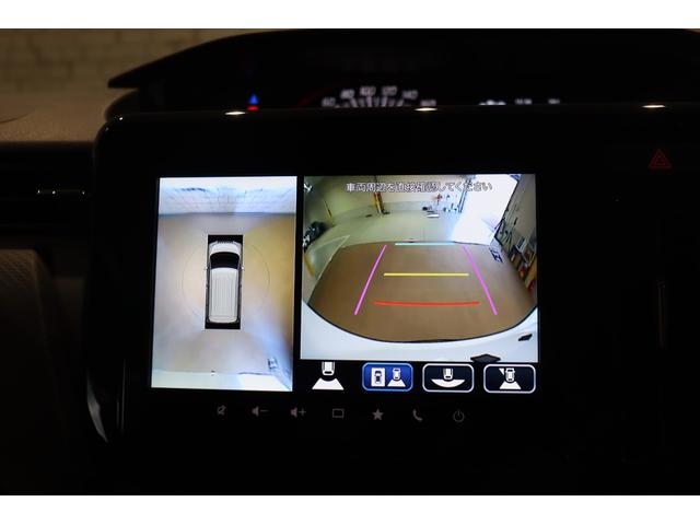全周囲や後方確認に便利で安全な全方位型モニターとバックカメラも装備しています。