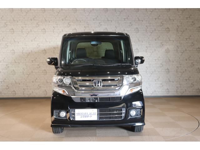 N-BOXカスタム G・Lパッケージ ETC バックカメラ 両側スライド・片側電動 ナビ TV オートライト HID スマートキー アイドリングストップ 電動格納ミラー ベンチシート CVT 盗難防止システム ABS CD(11枚目)