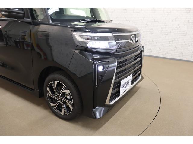 タント カスタムＸ　バックカメラ　両側電動スライドドア　ナビ　ＴＶ　クリアランスソナー　衝突被害軽減システム　ＬＥＤヘッドランプ　スマートキー　アイドリングストップ　シートヒーター　ＣＶＴ　盗難防止システム　ＡＢＳ（28枚目）