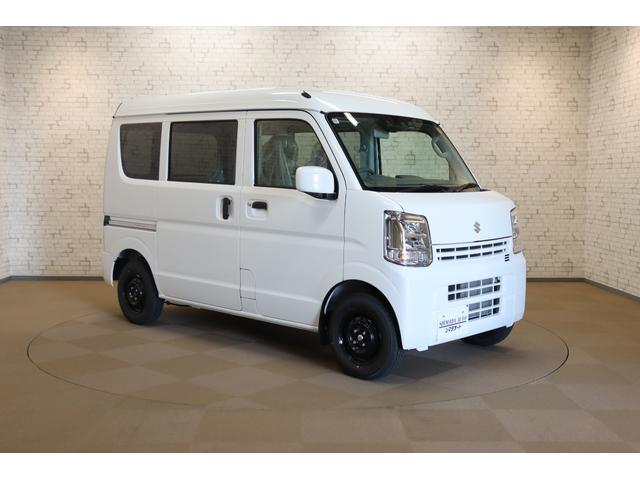 エブリイ ＰＣ　ＣＶＴ　衝突被害軽減システム　クリアランスソナー　レーンアシスト　両側スライドドア　キーレスエントリー　アイドリングストップ　電動格納ミラー　シートヒーター　ＬＥＤヘッドランプ（13枚目）