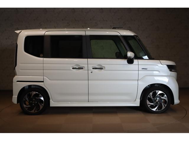 スペーシアカスタム ハイブリッドXSターボ 両側電動スライドドア クリアランスソナー クルーズコントロール レーンアシスト 衝突被害軽減システム オートライト LEDヘッドランプ スマートキー アイドリングストップ 電動格納ミラー(14枚目)