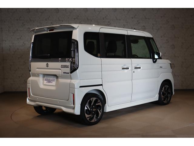 スペーシアカスタム ハイブリッドXSターボ 両側電動スライドドア クリアランスソナー クルーズコントロール レーンアシスト 衝突被害軽減システム オートライト LEDヘッドランプ スマートキー アイドリングストップ 電動格納ミラー(15枚目)