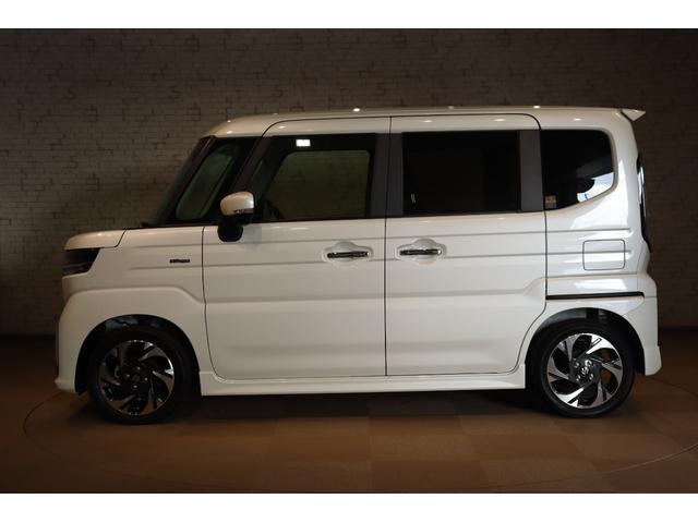 スペーシアカスタム ハイブリッドXSターボ 両側電動スライドドア クリアランスソナー クルーズコントロール レーンアシスト 衝突被害軽減システム オートライト LEDヘッドランプ スマートキー アイドリングストップ 電動格納ミラー(21枚目)