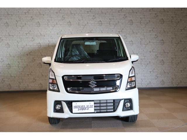 ワゴンＲスティングレー ハイブリッドＴ　クリアランスソナー　クルーズコントロール　レーンアシスト　衝突被害軽減システム　オートライト　ＬＥＤヘッドランプ　スマートキー　アイドリングストップ　電動格納ミラー　シートヒーター　ベンチシート（11枚目）