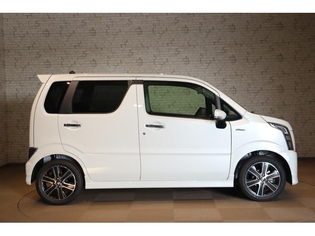 ワゴンＲスティングレー ハイブリッドＴ　クリアランスソナー　クルーズコントロール　レーンアシスト　衝突被害軽減システム　オートライト　ＬＥＤヘッドランプ　スマートキー　アイドリングストップ　電動格納ミラー　シートヒーター　ベンチシート（13枚目）