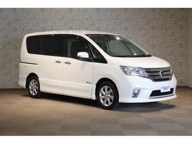 セレナ ハイウェイスター　Ｓ－ハイブリッド　ドライブレコーダー　ＥＴＣ　バックカメラ　ナビ　ＴＶ　クルーズコントロール　両側電動スライドドア　スマートキー　後席モニター　３列シート　ＣＶＴ　アルミホイール　ＣＤ　ＤＶＤ再生　ＵＳＢ（13枚目）