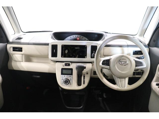 ムーヴキャンバス Ｘ　ＳＡＩＩ　両側スライドドア　衝突被害軽減システム　スマートキー　アイドリングストップ　ベンチシート　ＣＶＴ　盗難防止システム　ＡＢＳ　ＥＳＣ　衝突安全ボディ　エアコン　パワーステアリング　パワーウィンドウ（2枚目）