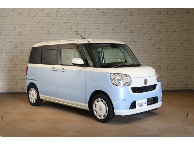 ムーヴキャンバス Ｘ　ＳＡＩＩ　両側スライドドア　衝突被害軽減システム　スマートキー　アイドリングストップ　ベンチシート　ＣＶＴ　盗難防止システム　ＡＢＳ　ＥＳＣ　衝突安全ボディ　エアコン　パワーステアリング　パワーウィンドウ（9枚目）