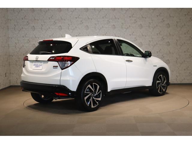 ヴェゼル ハイブリッドＲＳ・ホンダセンシング　ドライブレコーダー　ＥＴＣ　バックカメラ　クルーズコントロール　レーンアシスト　衝突被害軽減システム　ナビ　ＴＶ　オートライト　ＬＥＤヘッドランプ　アルミホイール　スマートキー　電動格納ミラー（16枚目）