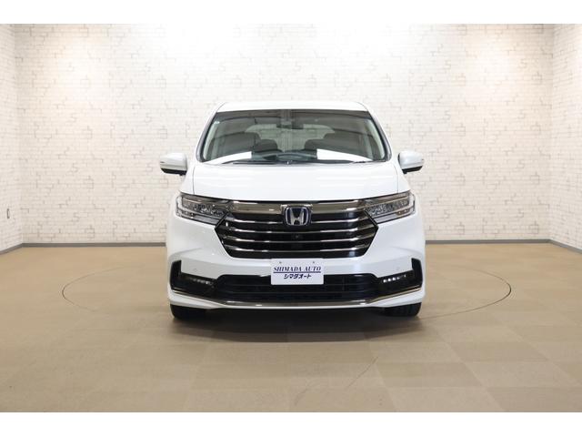 オデッセイハイブリッド ｅ：ＨＥＶアブソルート・ＥＸ　ハイブリッド　ドライブレコーダー　全周囲カメラ　ナビ　ＴＶ　両側電動スライドドア　クリアランスソナー　クルーズコントロール　レーンアシスト　パークアシスト　衝突被害軽減システム　オートライト（12枚目）