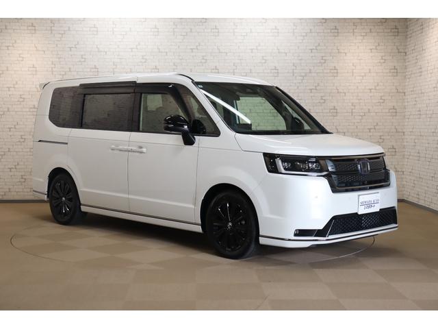 ステップワゴン eHEVスパーダプレミアムラインブラックエディション ドライブレコーダー ETC 全周囲カメラ ナビ TV クリアランスソナー オートクルーズコントロール レーンアシスト 衝突被害軽減システム 両側電動スライドドア オートライト LEDヘッドランプ(12枚目)