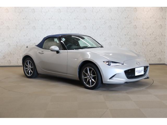 ロードスター ネイビー・トップ　オープンカー　ドライブレコーダー　ＥＴＣ　バックカメラ　ナビ　ＴＶ　クリアランスソナー　オートクルーズコントロール　レーンアシスト　衝突被害軽減システム　オートライト　ＬＥＤヘッドランプ　ＭＴ（14枚目）