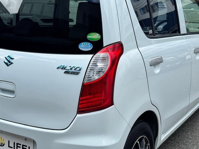 アルトエコ ＥＣＯ－Ｓ　アイドリングストップ　電動格納ミラー　ＣＶＴ　盗難防止システム　ＡＢＳ　ＣＤ　アルミホイール　衝突安全ボディ　エアコン　パワーステアリング　パワーウィンドウ（8枚目）