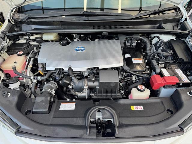 プリウス Sセーフティプラス ツートーン ツートンカラー ETC バックカメラ ナビ TV クリアランスソナー オートクルーズコントロール レーンアシスト パークアシスト 衝突被害軽減システム オートマチックハイビーム LEDヘッドランプ(19枚目)