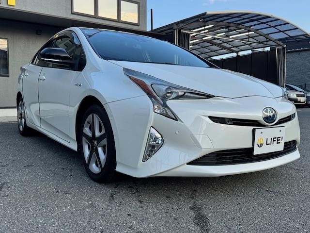 プリウス Sセーフティプラス ツートーン ツートンカラー ETC バックカメラ ナビ TV クリアランスソナー オートクルーズコントロール レーンアシスト パークアシスト 衝突被害軽減システム オートマチックハイビーム LEDヘッドランプ(26枚目)