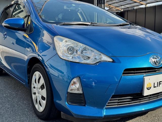 アクア S ドライブレコーダー ETC ナビ TV キーレスエントリー アイドリングストップ 電動格納ミラー シートヒーター CVT 衝突安全ボディ 記録簿 ABS ESC エアコン パワーステアリング(21枚目)