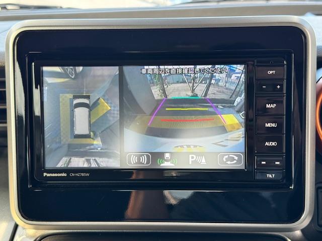 スペーシアギア ハイブリッドXZ ターボ ドライブレコーダー ETC 全周囲カメラ 両側電動スライドドア ナビ TV クリアランスソナー オートクルーズコントロール レーンアシスト 衝突被害軽減システム オートライト LEDヘッドランプ(5枚目)