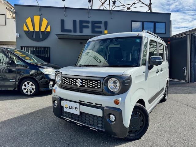 スペーシアギア ハイブリッドXZ ターボ ドライブレコーダー ETC 全周囲カメラ 両側電動スライドドア ナビ TV クリアランスソナー オートクルーズコントロール レーンアシスト 衝突被害軽減システム オートライト LEDヘッドランプ(12枚目)