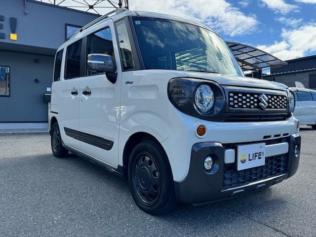 スペーシアギア ハイブリッドXZ ターボ ドライブレコーダー ETC 全周囲カメラ 両側電動スライドドア ナビ TV クリアランスソナー オートクルーズコントロール レーンアシスト 衝突被害軽減システム オートライト LEDヘッドランプ(14枚目)