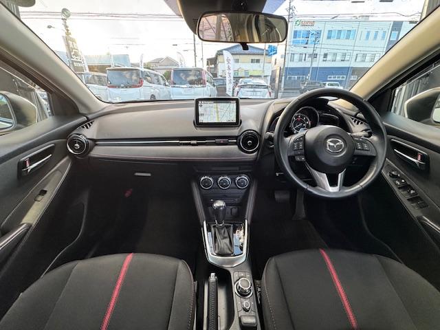 デミオ ＸＤツーリング　バックカメラ　ナビ　オートクルーズコントロール　レーンアシスト　衝突被害軽減システム　アルミホイール　ＬＥＤヘッドランプ　スマートキー　アイドリングストップ　電動格納ミラー　ＡＴ　盗難防止システム（2枚目）