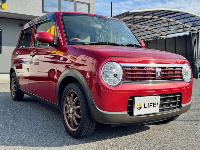 アルトラパン Ｇ　ＥＴＣ　バックカメラ　ナビ　ＴＶ　衝突被害軽減システム　スマートキー　ベンチシート　ＡＴ　盗難防止システム　ＡＢＳ　ＥＳＣ　Ｂｌｕｅｔｏｏｔｈ　アルミホイール　衝突安全ボディ　エアコン（5枚目）