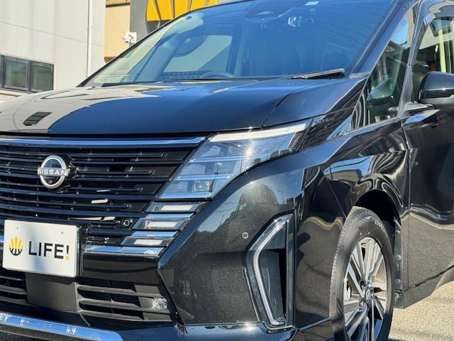 セレナ ハイウェイスターＶ　全周囲カメラ　ナビ　ＴＶ　クリアランスソナー　オートクルーズコントロール　衝突被害軽減システム　両側電動スライドドア　オートライト　ＬＥＤヘッドランプ　スマートキー　アイドリングストップ（28枚目）