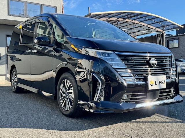 セレナ ハイウェイスターＶ　全周囲カメラ　ナビ　ＴＶ　クリアランスソナー　オートクルーズコントロール　衝突被害軽減システム　両側電動スライドドア　オートライト　ＬＥＤヘッドランプ　スマートキー　アイドリングストップ（32枚目）