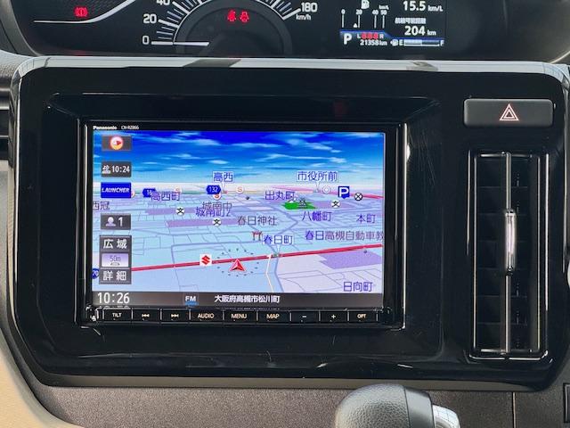 ソリオ ハイブリッドＭＺ　ドライブレコーダー　ＥＴＣ　バックカメラ　ナビ　ＴＶ　クリアランスソナー　オートクルーズコントロール　レーンアシスト　衝突被害軽減システム　両側電動スライドドア　オートライト　ＬＥＤヘッドランプ（5枚目）