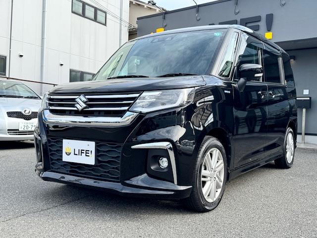 ソリオ ハイブリッドＭＺ　ドライブレコーダー　ＥＴＣ　バックカメラ　ナビ　ＴＶ　クリアランスソナー　オートクルーズコントロール　レーンアシスト　衝突被害軽減システム　両側電動スライドドア　オートライト　ＬＥＤヘッドランプ（11枚目）