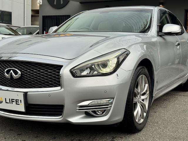 フーガ ２５０ＧＴ　Ａパッケージ　ＥＴＣ　クリアランスソナー　オートクルーズコントロール　衝突被害軽減システム　全周囲カメラ　ナビ　アルミホイール　ＬＥＤヘッドランプ　ＡＴ　スマートキー　電動格納ミラー　盗難防止システム　パワーシート（49枚目）