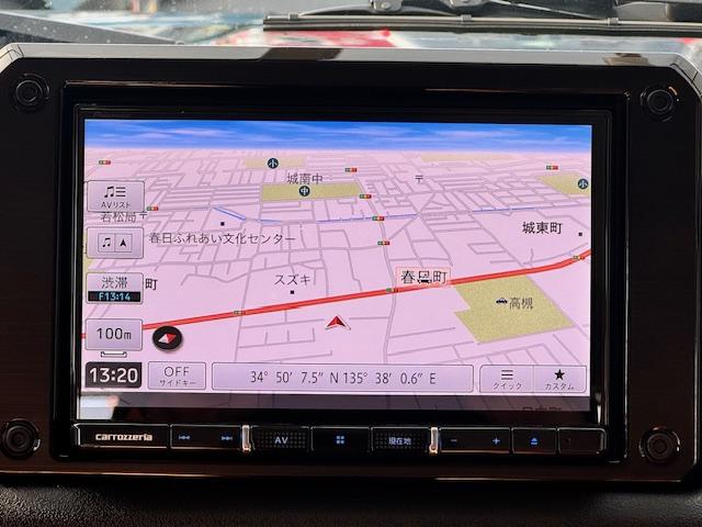 ジムニー ＸＧ　４ＷＤ　ドライブレコーダー　ＥＴＣ　バックカメラ　ナビ　ＴＶ　衝突被害軽減システム　アイドリングストップ　ＭＴ　盗難防止システム　ＡＢＳ　ＥＳＣ　Ｂｌｕｅｔｏｏｔｈ　衝突安全ボディ　エアコン（11枚目）