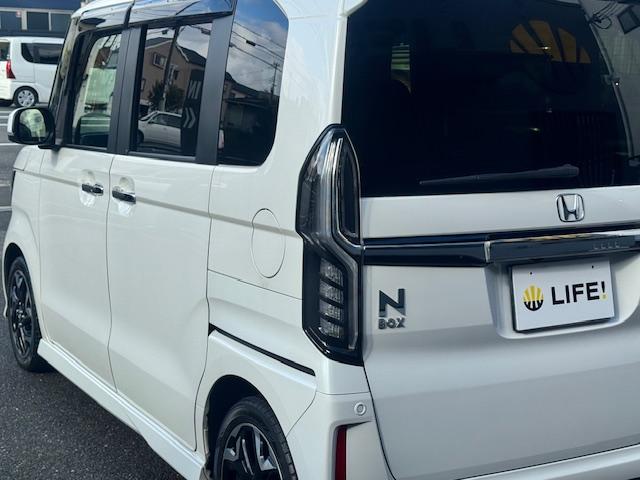 Ｎ－ＢＯＸカスタム Ｇ・Ｌターボホンダセンシング　ドライブレコーダー　ＥＴＣ　バックカメラ　両側電動スライドドア　ナビ　ＴＶ　クリアランスソナー　オートクルーズコントロール　レーンアシスト　衝突被害軽減システム　オートライト　ＬＥＤヘッドランプ（27枚目）