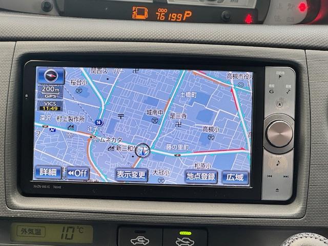 シエンタ ＤＩＣＥリミテッド　ＥＴＣ　バックカメラ　ナビ　ＴＶ　両側スライド・片側電動　ＨＩＤ　キーレスエントリー　電動格納ミラー　３列シート　ＣＶＴ　アルミホイール　ＵＳＢ　Ｂｌｕｅｔｏｏｔｈ　記録簿　衝突安全ボディ　ＡＢＳ（5枚目）