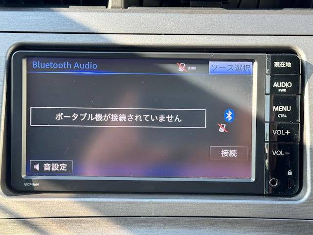 プリウス S バックカメラ ナビ TV アルミホイール オートライト HID CVT スマートキー 電動格納ミラー 盗難防止システム Bluetooth 記録簿 衝突安全ボディ ABS ESC エアコン(27枚目)