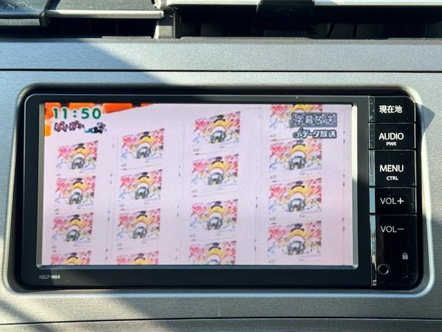 プリウス S バックカメラ ナビ TV アルミホイール オートライト HID CVT スマートキー 電動格納ミラー 盗難防止システム Bluetooth 記録簿 衝突安全ボディ ABS ESC エアコン(36枚目)