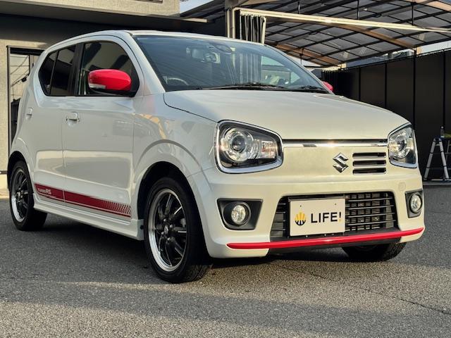 アルトターボＲＳ ベースグレード　ドライブレコーダー　ＥＴＣ　ナビ　衝突被害軽減システム　ＨＩＤ　スマートキー　アイドリングストップ　電動格納ミラー　シートヒーター　ＡＴ　盗難防止システム　ＡＢＳ　ＥＳＣ　Ｂｌｕｅｔｏｏｔｈ（13枚目）