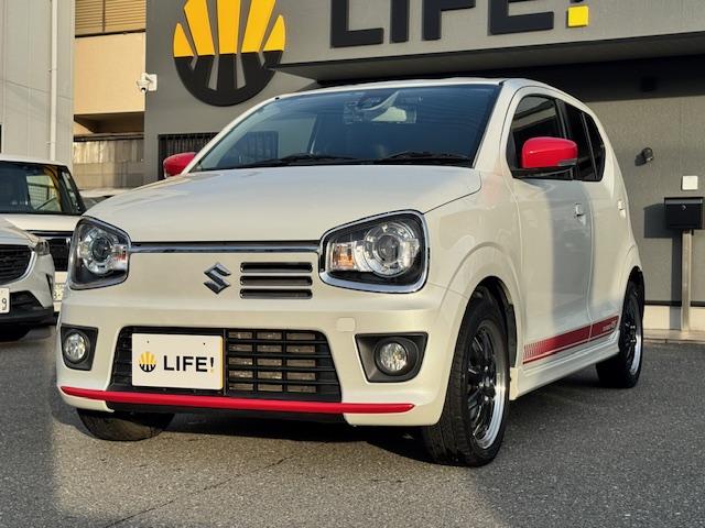 アルトターボＲＳ ベースグレード　ドライブレコーダー　ＥＴＣ　ナビ　衝突被害軽減システム　ＨＩＤ　スマートキー　アイドリングストップ　電動格納ミラー　シートヒーター　ＡＴ　盗難防止システム　ＡＢＳ　ＥＳＣ　Ｂｌｕｅｔｏｏｔｈ（23枚目）