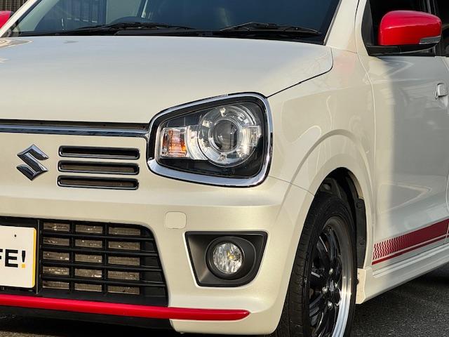 アルトターボＲＳ ベースグレード　ドライブレコーダー　ＥＴＣ　ナビ　衝突被害軽減システム　ＨＩＤ　スマートキー　アイドリングストップ　電動格納ミラー　シートヒーター　ＡＴ　盗難防止システム　ＡＢＳ　ＥＳＣ　Ｂｌｕｅｔｏｏｔｈ（29枚目）