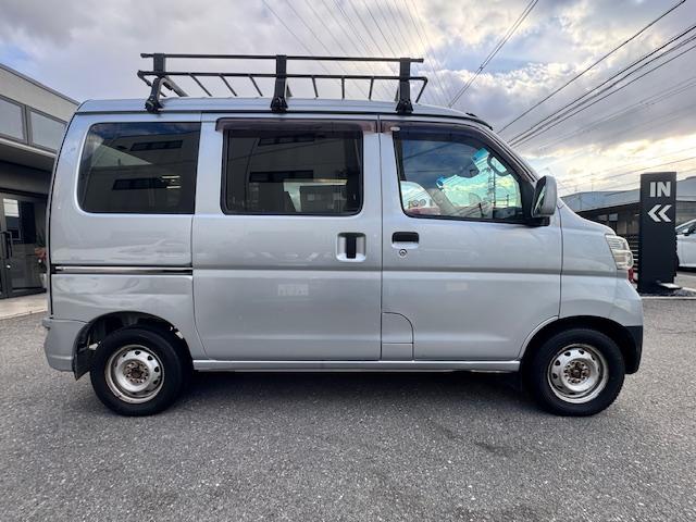 ハイゼットカーゴ クルーズターボSAIII 4WD 軽バン CVT 衝突被害軽減システム クリアランスソナー ETC 両側スライドドア アイドリングストップ 電動格納ミラー オートマチックハイビーム オートライト ESC エアコン(14枚目)