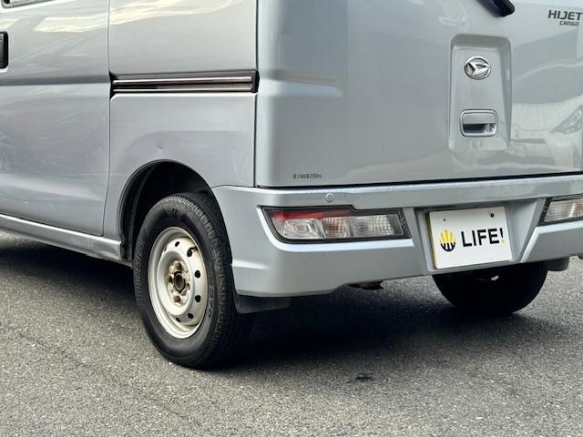 ハイゼットカーゴ クルーズターボSAIII 4WD 軽バン CVT 衝突被害軽減システム クリアランスソナー ETC 両側スライドドア アイドリングストップ 電動格納ミラー オートマチックハイビーム オートライト ESC エアコン(24枚目)