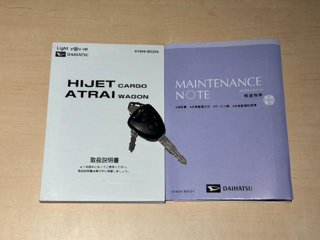 ハイゼットカーゴ クルーズターボSAIII 4WD 軽バン CVT 衝突被害軽減システム クリアランスソナー ETC 両側スライドドア アイドリングストップ 電動格納ミラー オートマチックハイビーム オートライト ESC エアコン(33枚目)