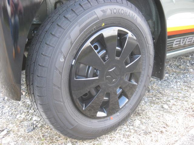 エブリイ Ｊリミテッド　登録済未使用車　Ｊリミテッドターボ車　バックアイカメラ付ディスプレイオーディオ装着車　ワンアクション両側パワースライドドア　ＬＥＤヘッドライトブラック塗装　専用デカール（14枚目）