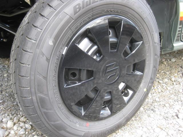 エブリイ Ｊリミテッド　登録済未使用車　Ｊリミテッドターボ車　バックアイカメラ付ディスプレイオーディオ装着車　ワンアクション両側パワースライドドア　ＬＥＤヘッドライトブラック塗装　専用デカール（16枚目）