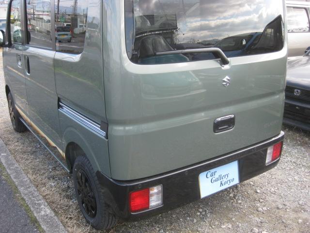 エブリイ Ｊリミテッド　登録済未使用車　Ｊリミテッドターボ車　バックアイカメラ付ディスプレイオーディオ装着車　ワンアクション両側パワースライドドア　ＬＥＤヘッドライトブラック塗装　専用デカール（21枚目）