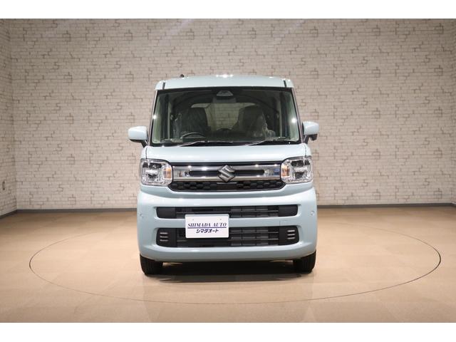 スペーシア ハイブリッドG 両側スライドドア クリアランスソナー レーンアシスト 衝突被害軽減システム オートライト LEDヘッドランプ スマートキー アイドリングストップ 電動格納ミラー ベンチシート CVT 盗難防止システム(9枚目)