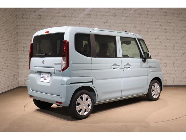 スペーシア ハイブリッドG 両側スライドドア クリアランスソナー レーンアシスト 衝突被害軽減システム オートライト LEDヘッドランプ スマートキー アイドリングストップ 電動格納ミラー ベンチシート CVT 盗難防止システム(12枚目)