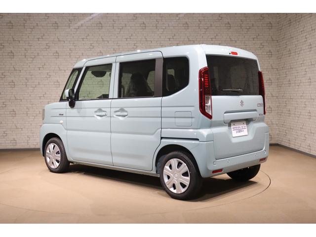 スペーシア ハイブリッドG 両側スライドドア クリアランスソナー レーンアシスト 衝突被害軽減システム オートライト LEDヘッドランプ スマートキー アイドリングストップ 電動格納ミラー ベンチシート CVT 盗難防止システム(14枚目)