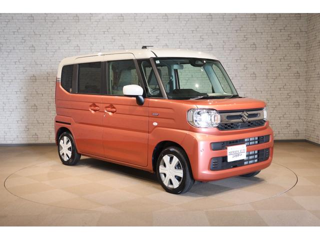 スペーシア ハイブリッドＸ　両側電動スライドドア　クリアランスソナー　衝突被害軽減システム　ＬＥＤヘッドランプ　スマートキー　アイドリングストップ　シートヒーター　ベンチシート　ＣＶＴ　盗難防止システム　ＡＢＳ　ＥＳＣ（13枚目）