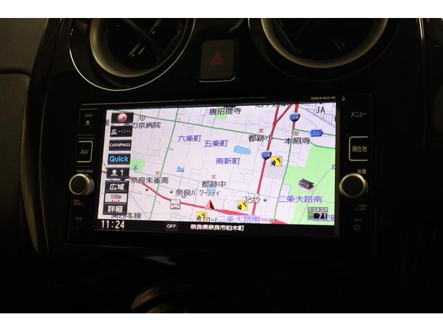 ノート ｅ－パワー　Ｘ　全周囲カメラ　ナビ　ＴＶ　クリアランスソナー　レーンアシスト　衝突被害軽減システム　スマートキー　アイドリングストップ　電動格納ミラー　ＣＶＴ　盗難防止システム　衝突安全ボディ　ＡＢＳ　ＥＳＣ　ＣＤ（3枚目）